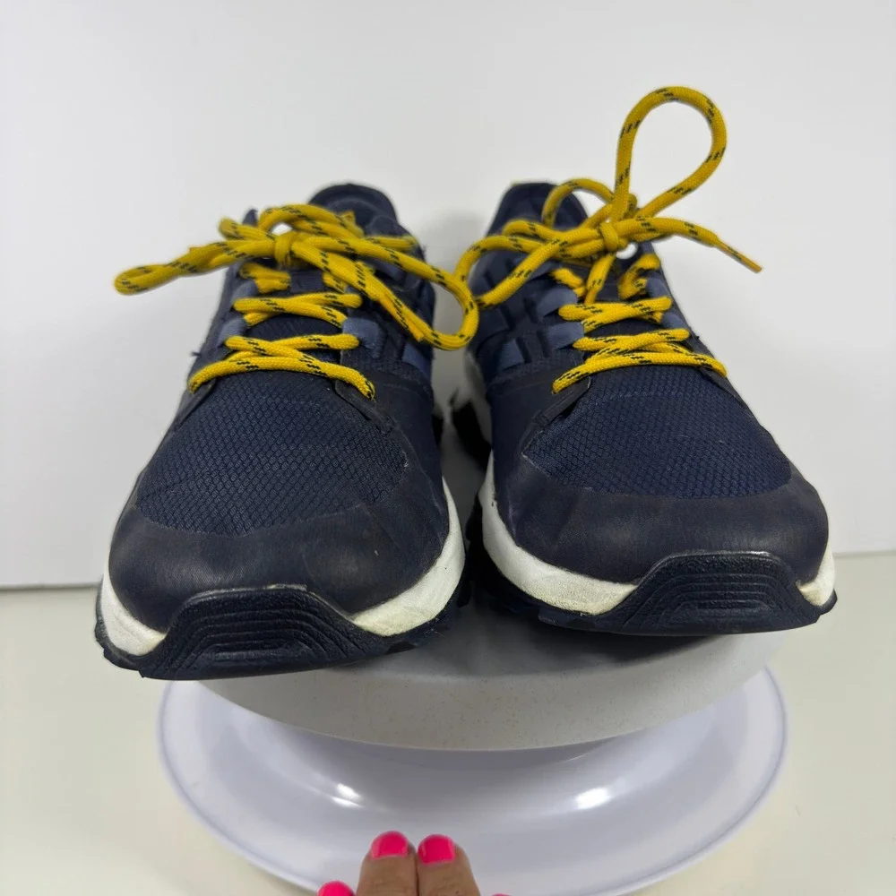 Adidas Kanadia‎ Trail Men's Size 10 Blue Gold Running Shoes Gorpcore Traxion